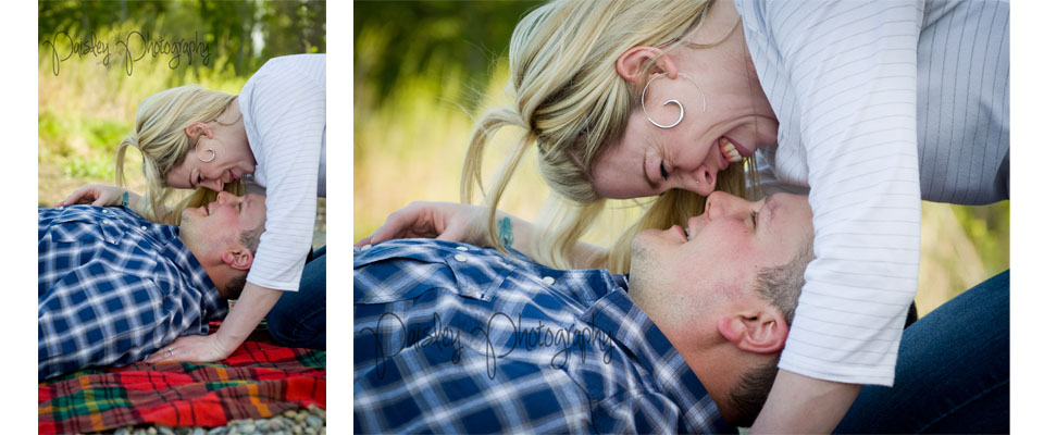 Picnic Engagement Photos