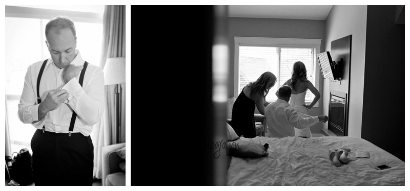 Canmore Bridal Prep Wedding Photography 
