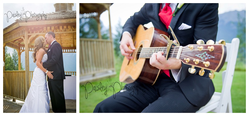 Silvertip Golf Course Wedding Ceremony 