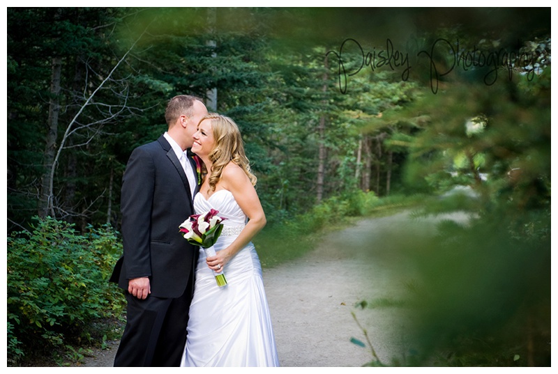 Canmore Bride & Groom Portraits 