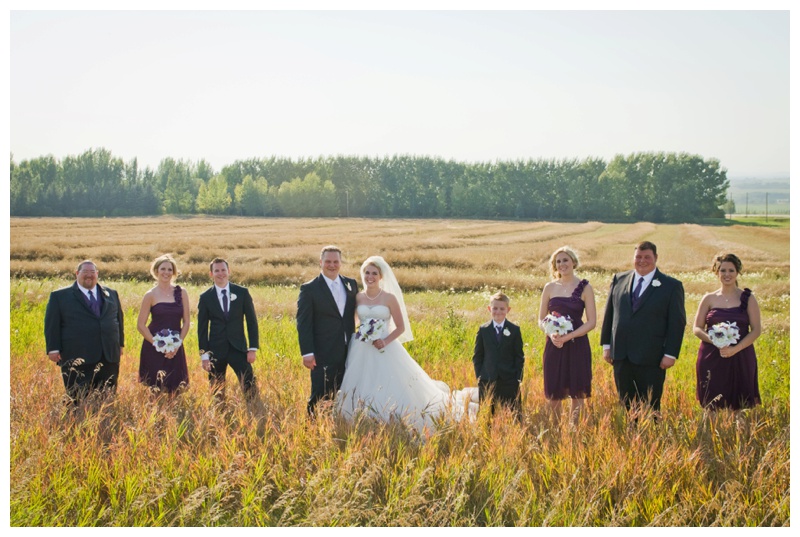 Alberta Country Wedding Photos