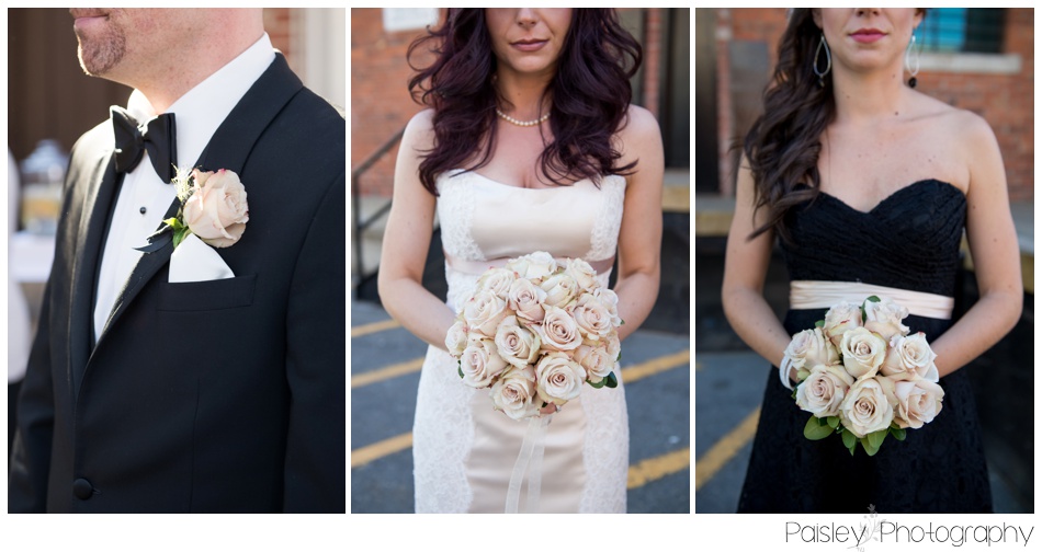 Pastel Pink Rose Wedding Bouquet, Wedding Bouquet, Rose Boutonniere, Calgary Wedding, Calgary Wedding Photography, Calgary Wedding Photographer, Downtown Calgary Wedding, Urban Wedding Photography, Tara Keely Wedding Gown, Lace Tara Keely Wedding Dress, Calgary Wedding Photographer, Cochrane Wedding Photographer 