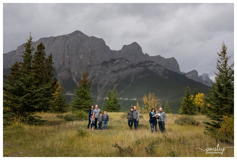 Canmore Extended Family Photography 