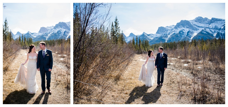 Spring Mountain Wedding Canmore