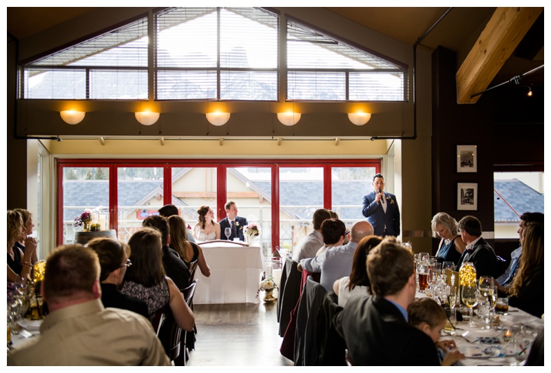 Murrieta's Restaurant Canmore Wedding