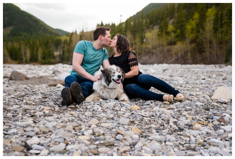 Mountain Engagement Session Canmore