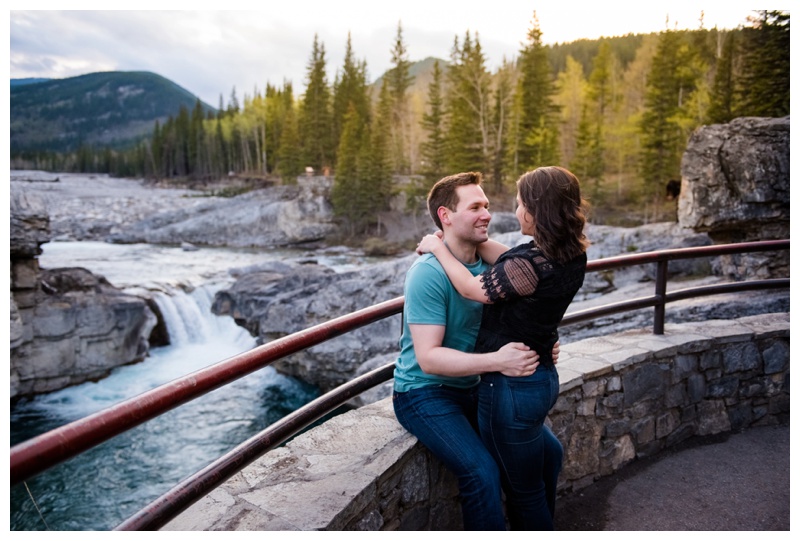 Elbow Falls Engagement Session