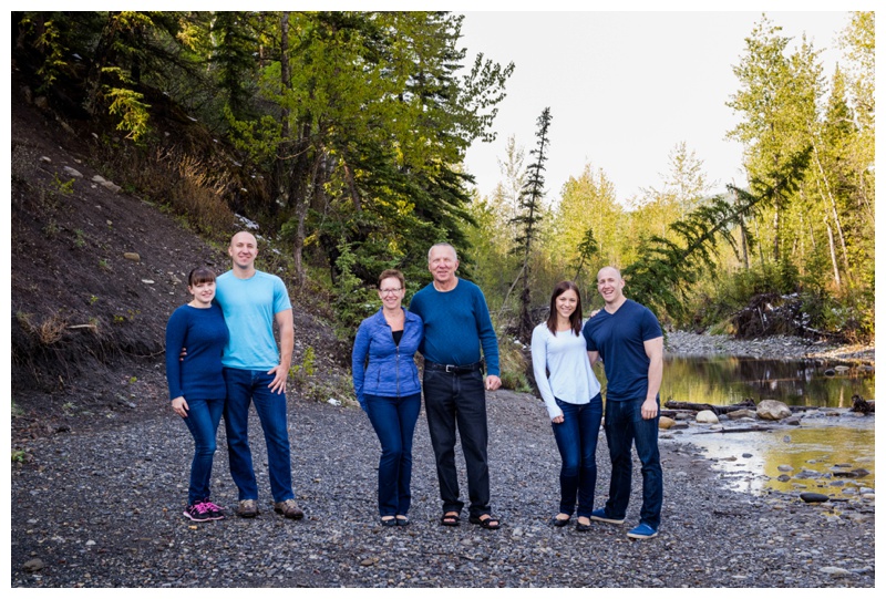 Canmore Extended Family Photography