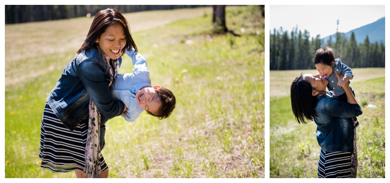 Three Sister Canmore Family Photos