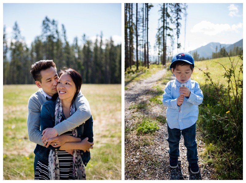 Canmore Spring Family Photos 