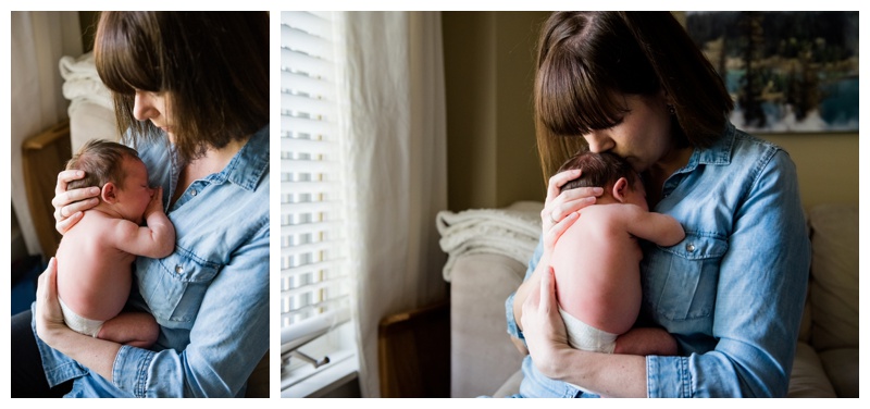 Mom & Daughter Newborn Photography