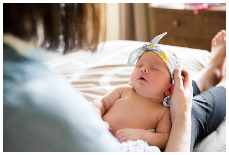 Calgary Lifestyle Newborn Photos 
