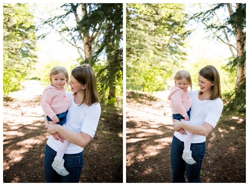 Mom & Daughter Family Photos Calgary