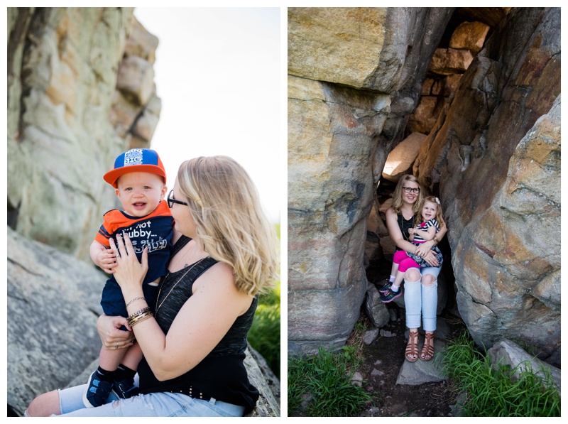 Big Rock Okotoks Family Photos