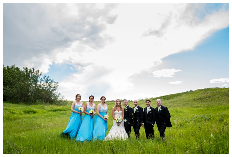 Wedding Party Photography Nose Hill Park