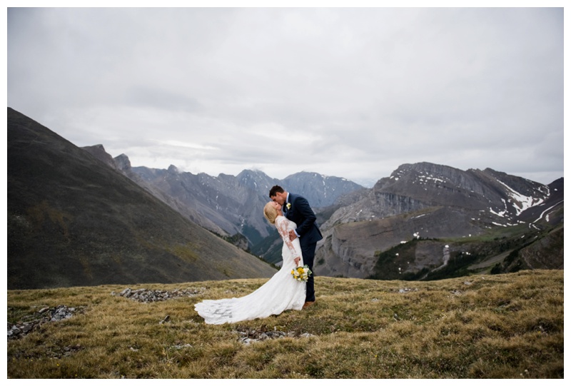 Canmore Helicopter Elopement Photography 