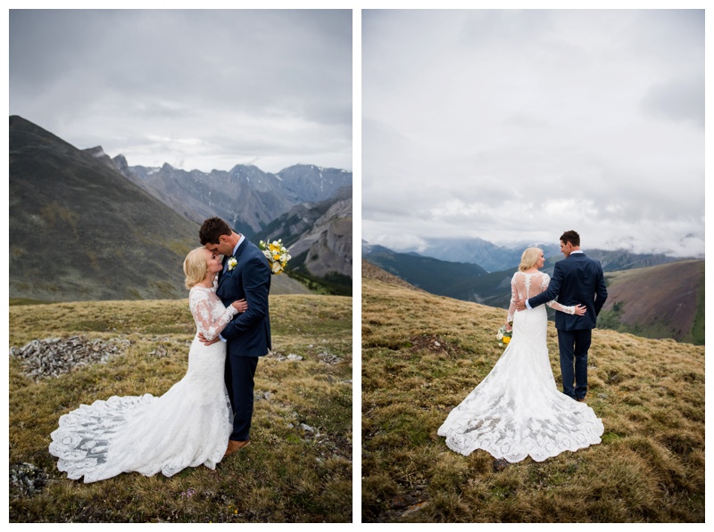 Canmore Helicopter Wedding Photographer