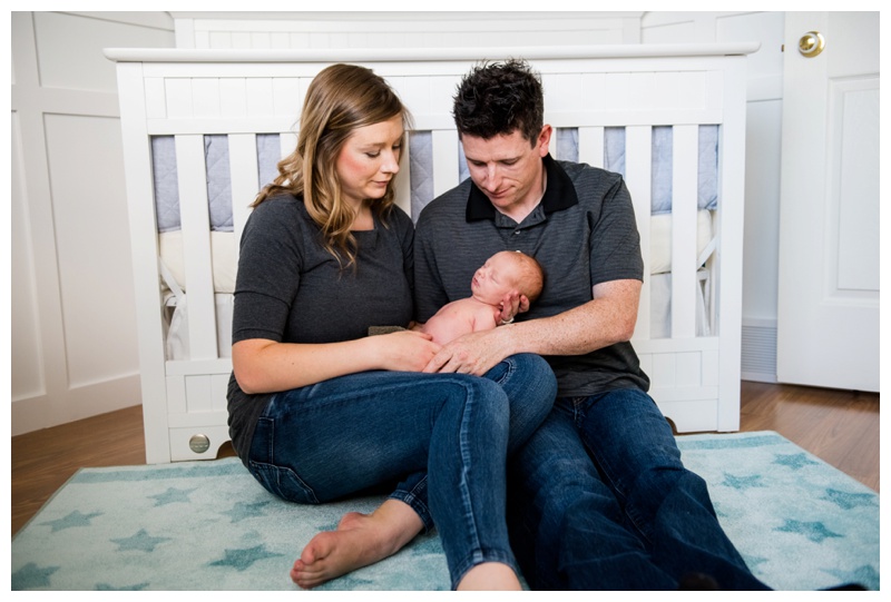 In Home Cochrane Newborn Photography