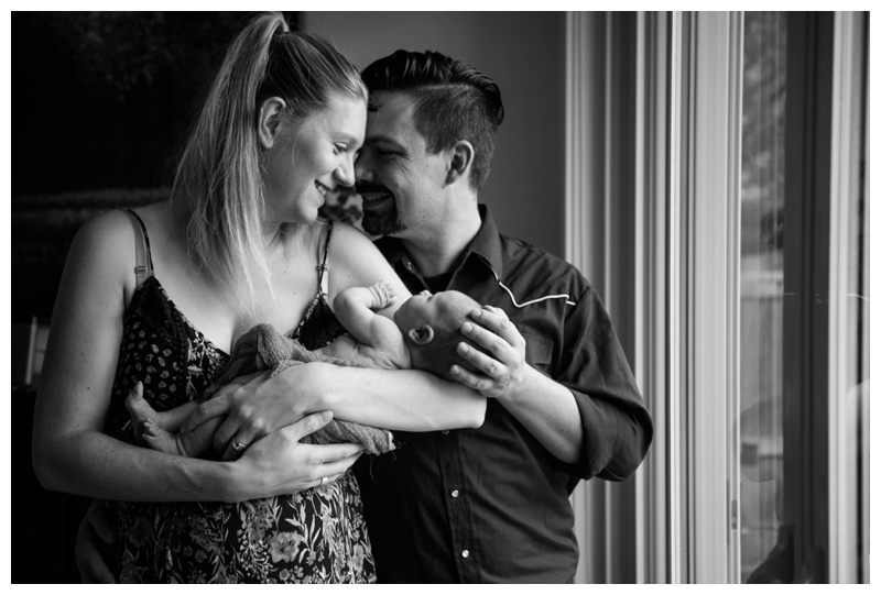 Calgary Lifestyle Newborn Photos 