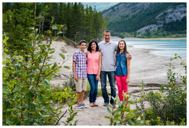 Barrier Lake Family Photography 