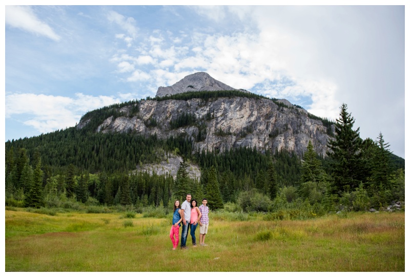 Mountain family Photography Canmore 