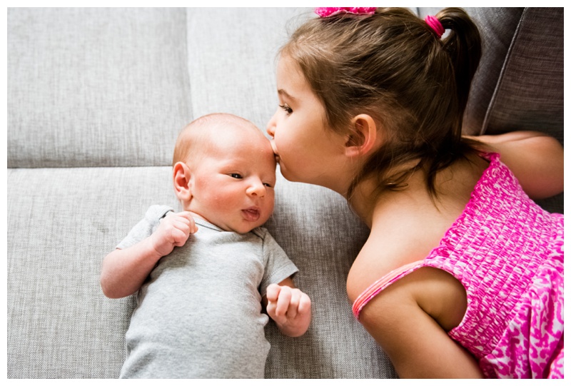 Calgary at home newborn photography 