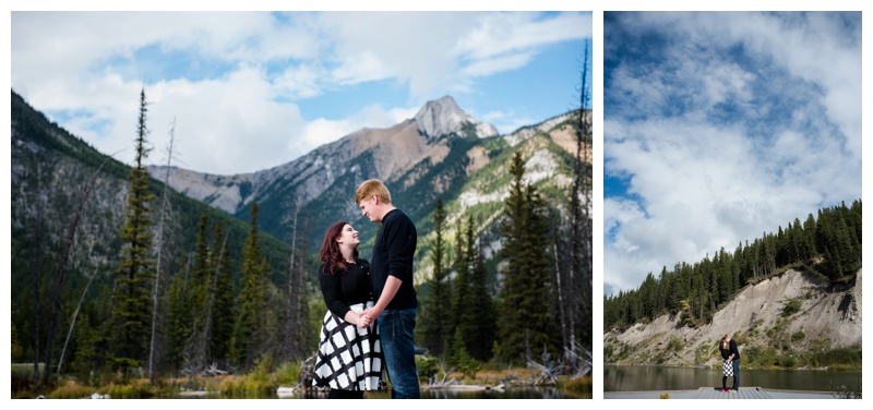 Kananaskis Mt. Lorette Ponds Engagement Photography