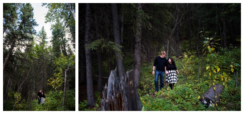 Mountain engagement Photography Banff