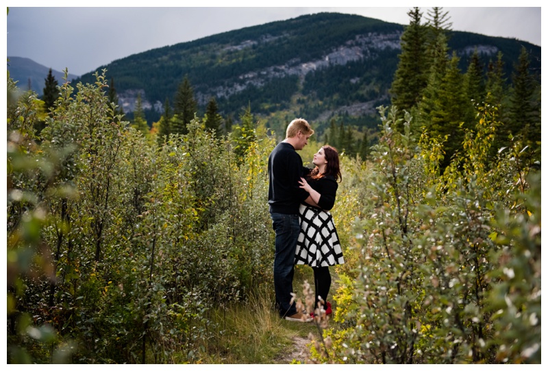 Rocky mountain Engagement Photos Alberta 