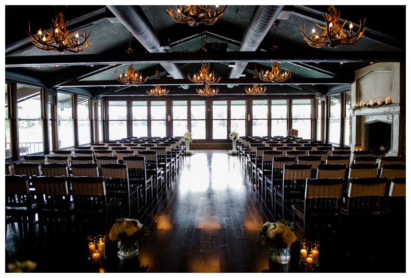 Calgary Lake House Wedding Ceremony