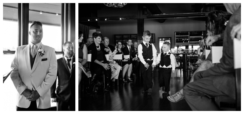 Calgary Restaurant Wedding Ceremony