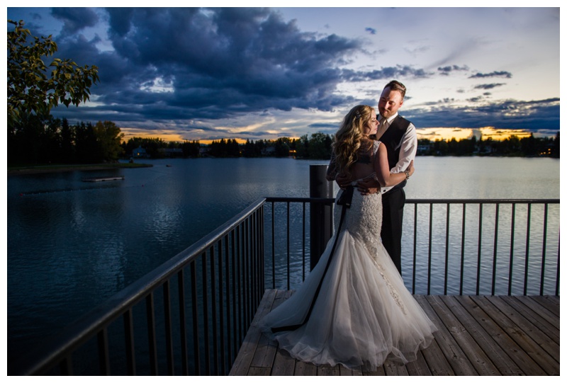 Calgary Lake House Wedding Reception