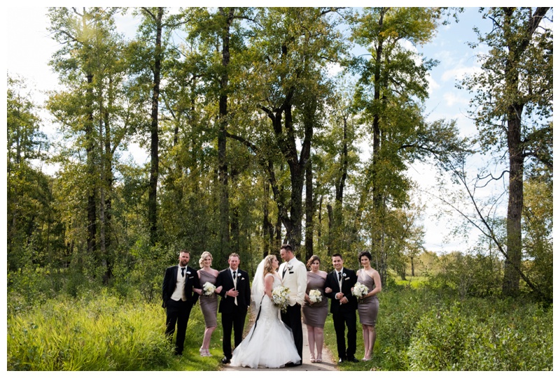 Calgary Bridal Party Wedding Photos