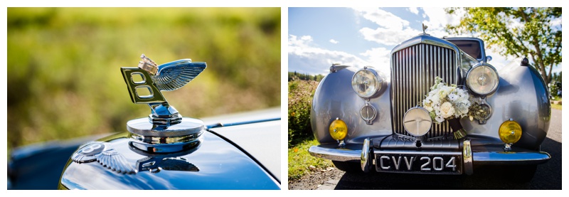 Antique Bentley Wedding Car - Calgary Alberta