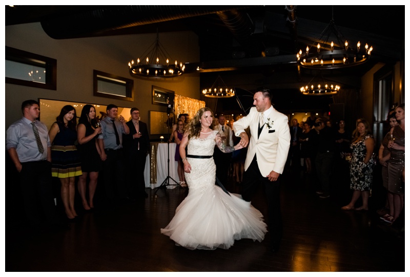 Calgary First Dance Wedding Photos