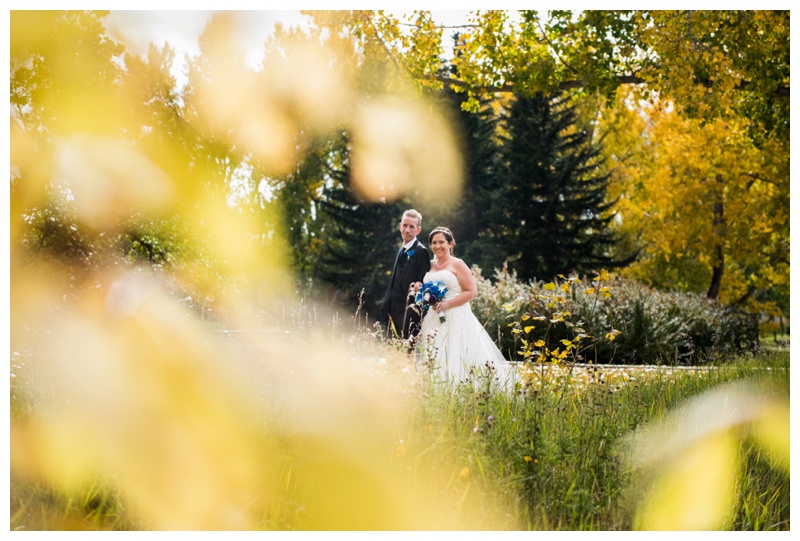 Fall Wedding Photos Calgary