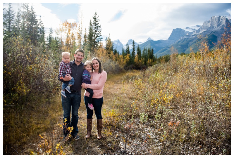 Mountain Fall Family Photography 