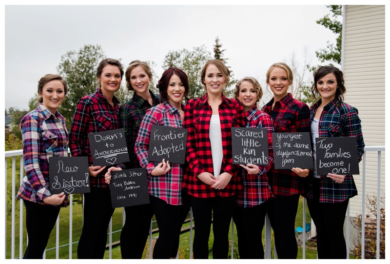 Bridesmaid Photos Calgary Alberta 