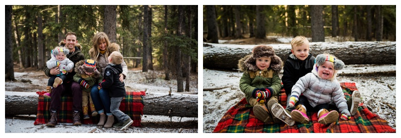 Winter Family Photos Calgary