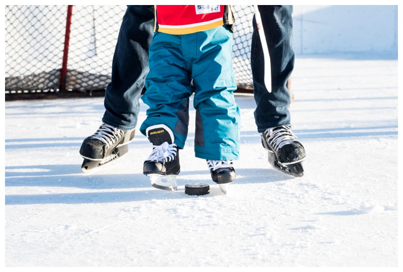 Skating Family Photos Calgary