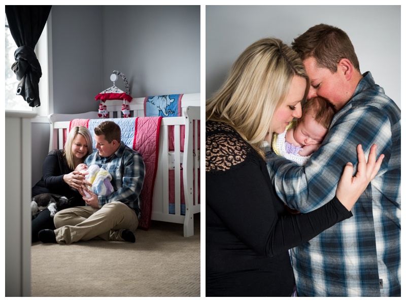 Okotoks In Home Newborn Photos 