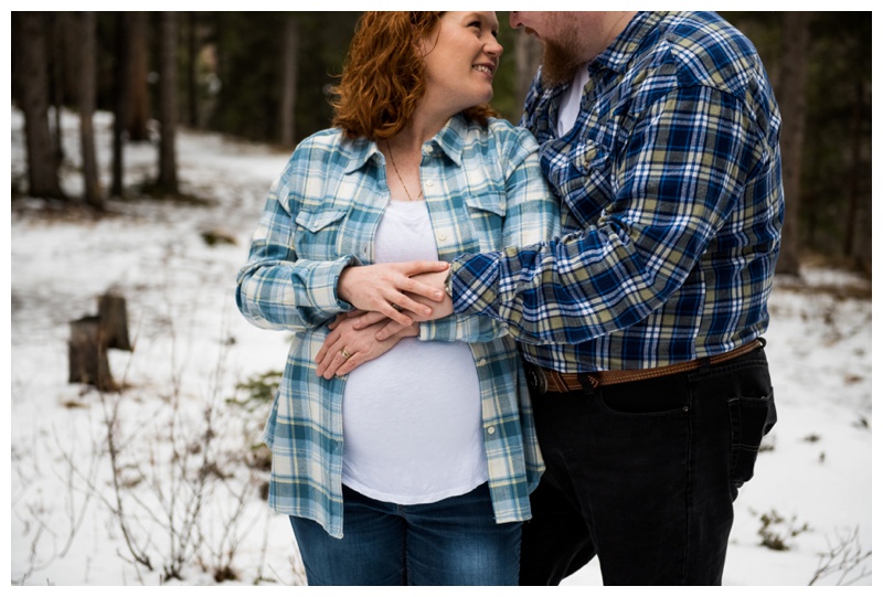 Canmore Maternity Photo Shoot
