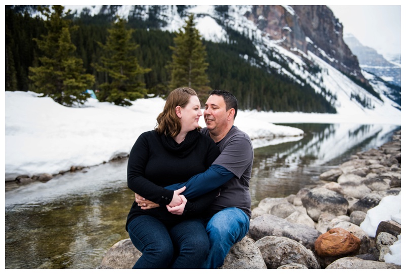 Lake Louise Couple Photography