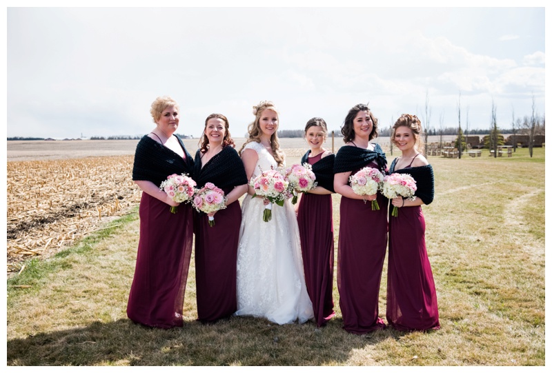 Bridesmaid Photos Calgary