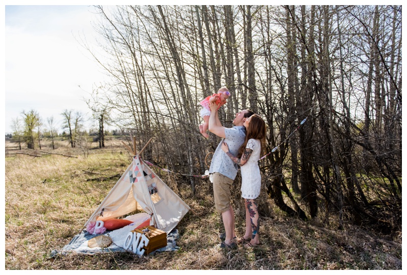 Calgary Teepee Family Photos