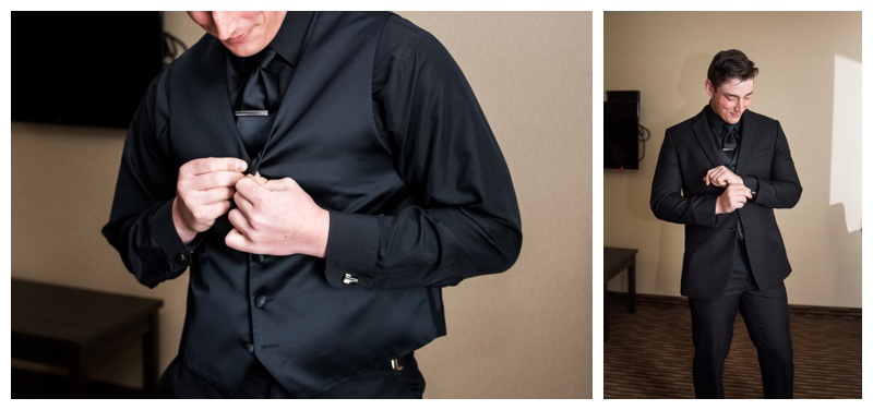 Calgary Wedding Photographer- Groom Prep