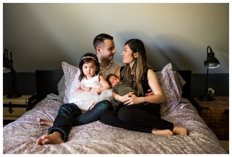 Family Lifestyle Newborn Photos