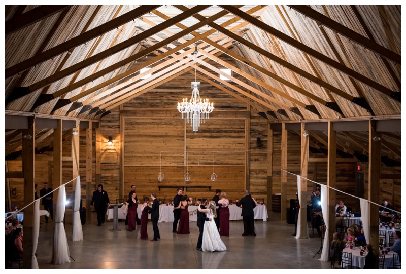 First Dance at Willow Lane Barn