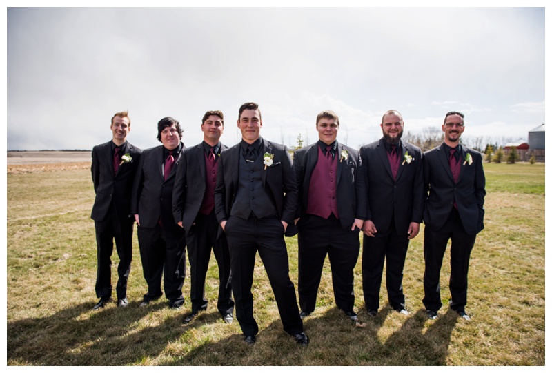 Groomsmen Photography - Willow Lane Barn