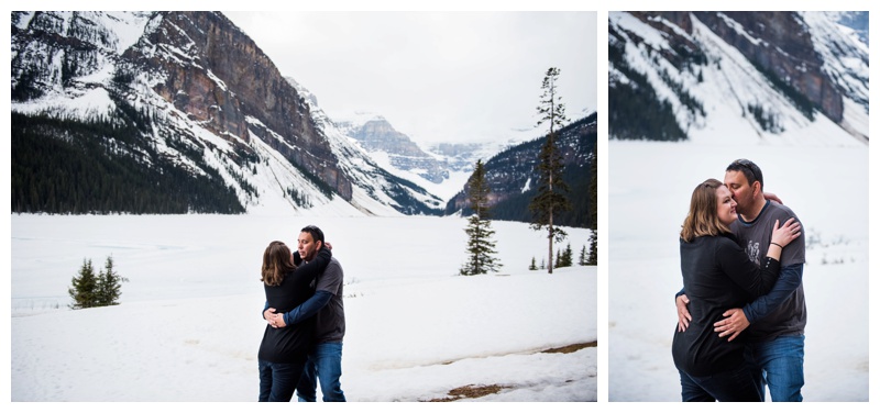 Lake Louise Engagement Photography